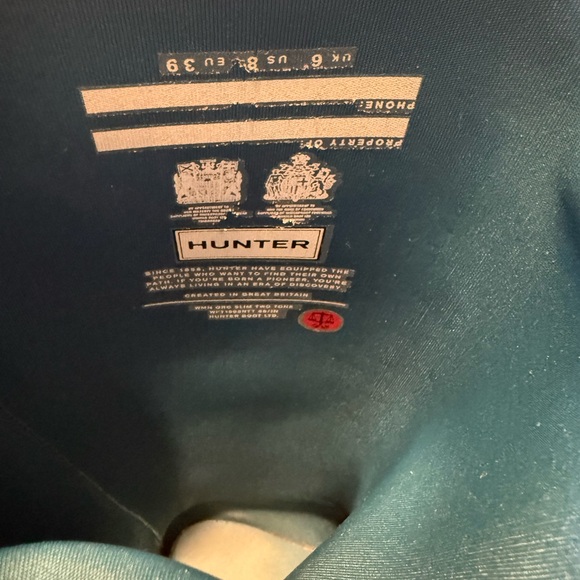 Hunter women’s original tall boot size 8 - Picture 3 of 5